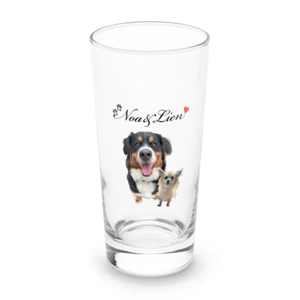 Linlin Houseのチワバニちゃん Long Sized Water Glass :front