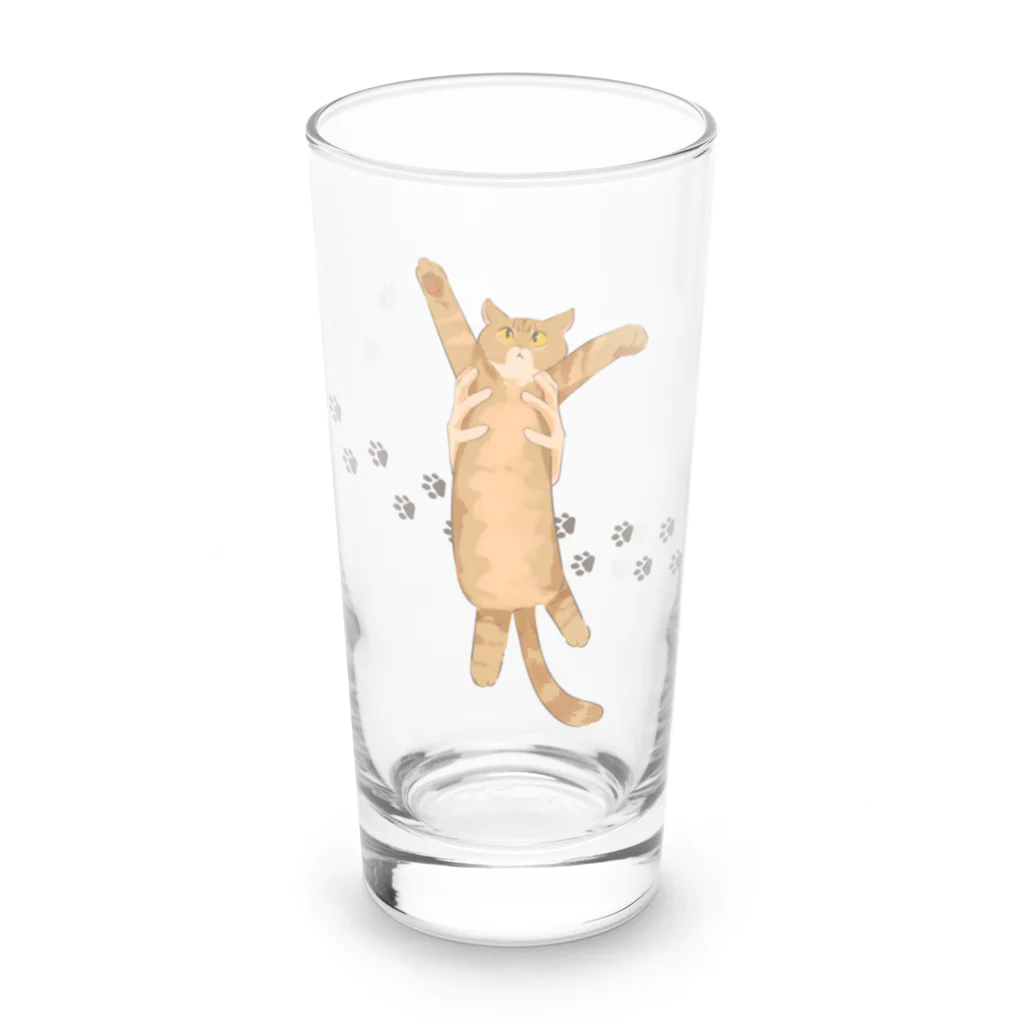 だいこくの猫絵生活ショップのふーこさんグラス Long Sized Water Glass :front