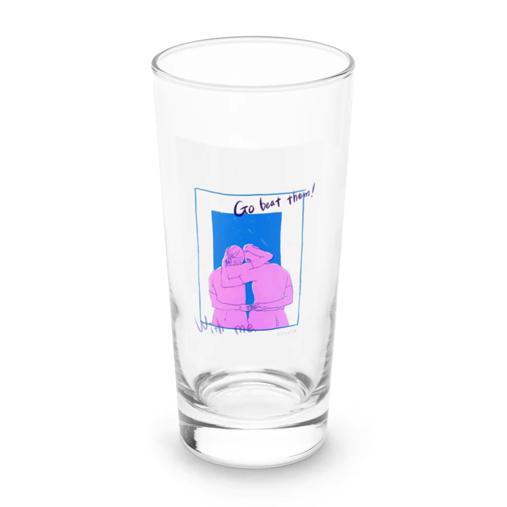 yucryのwith me Long Sized Water Glass :front