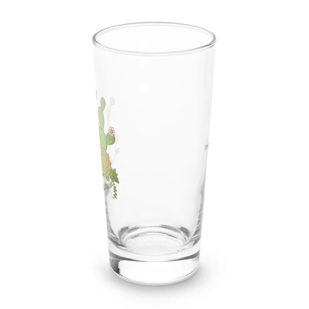 marimo shopのサボテン Long Sized Water Glass :front