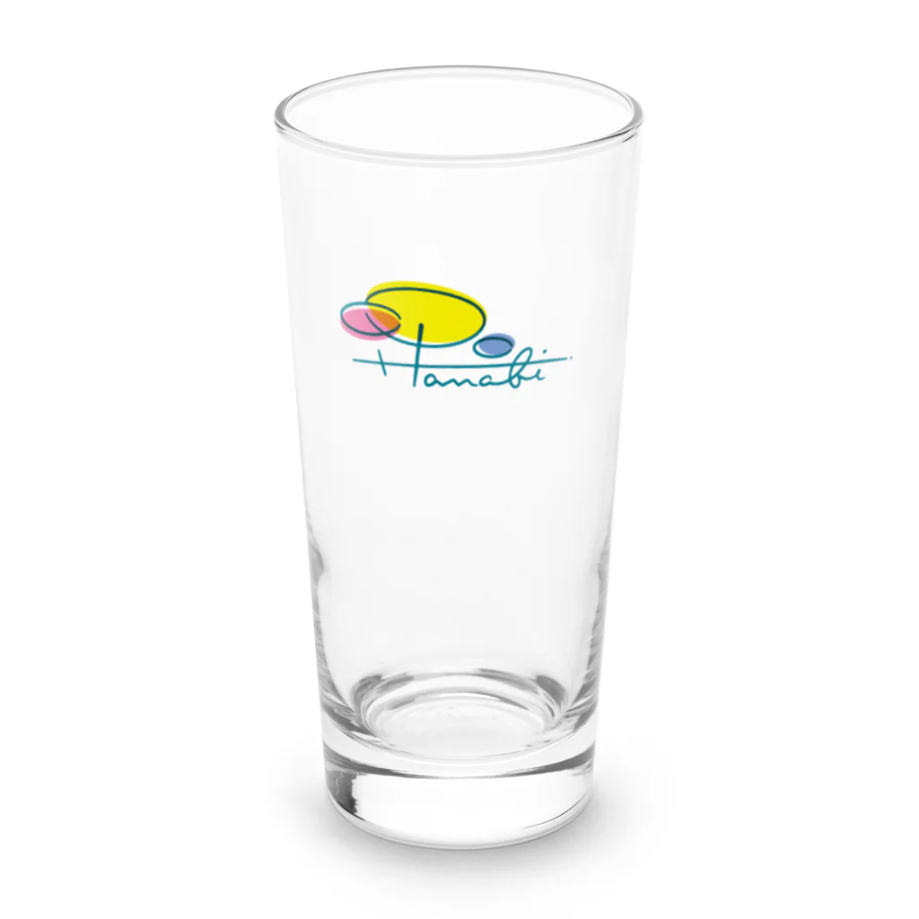 HANABI🌈のうちあげHANABI・ロングタンブラー Long Sized Water Glass :front