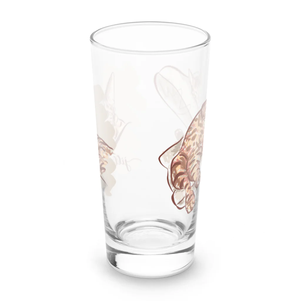 N-huluのジルちゃん Long Sized Water Glass :front