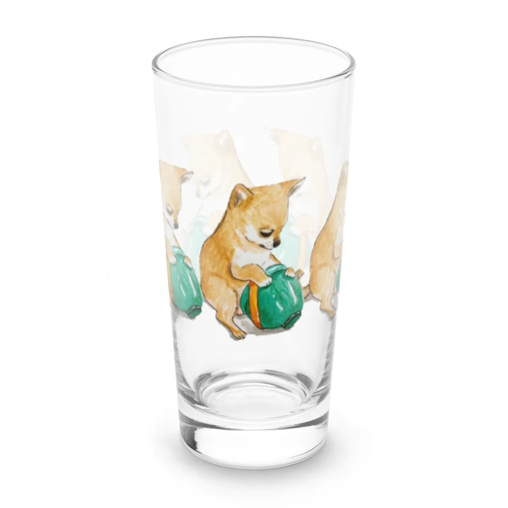 妄想イラスト部の太郎ちゃん Long Sized Water Glass :front