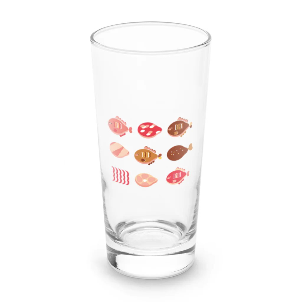 hr. grassのMEAT FISH Long Sized Water Glass :front