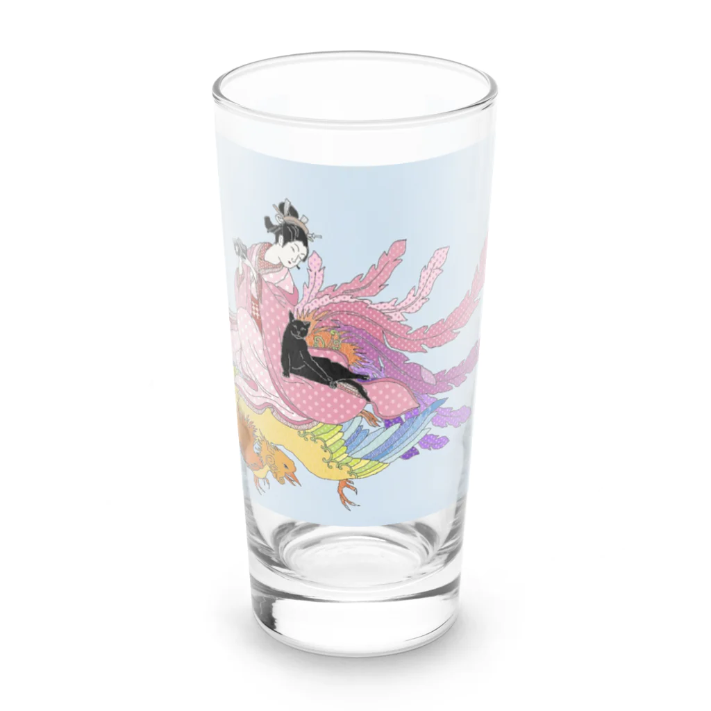 keeeeeep smilingの空活 （カメラ初心者） Long Sized Water Glass :front