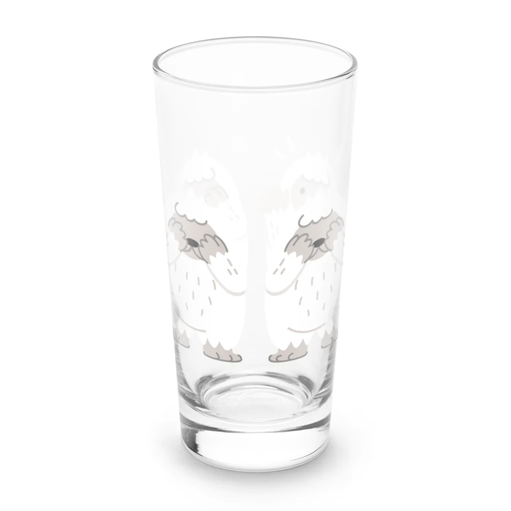 イラスト MONYAAT のいないいないいないばぁ Long Sized Water Glass :front