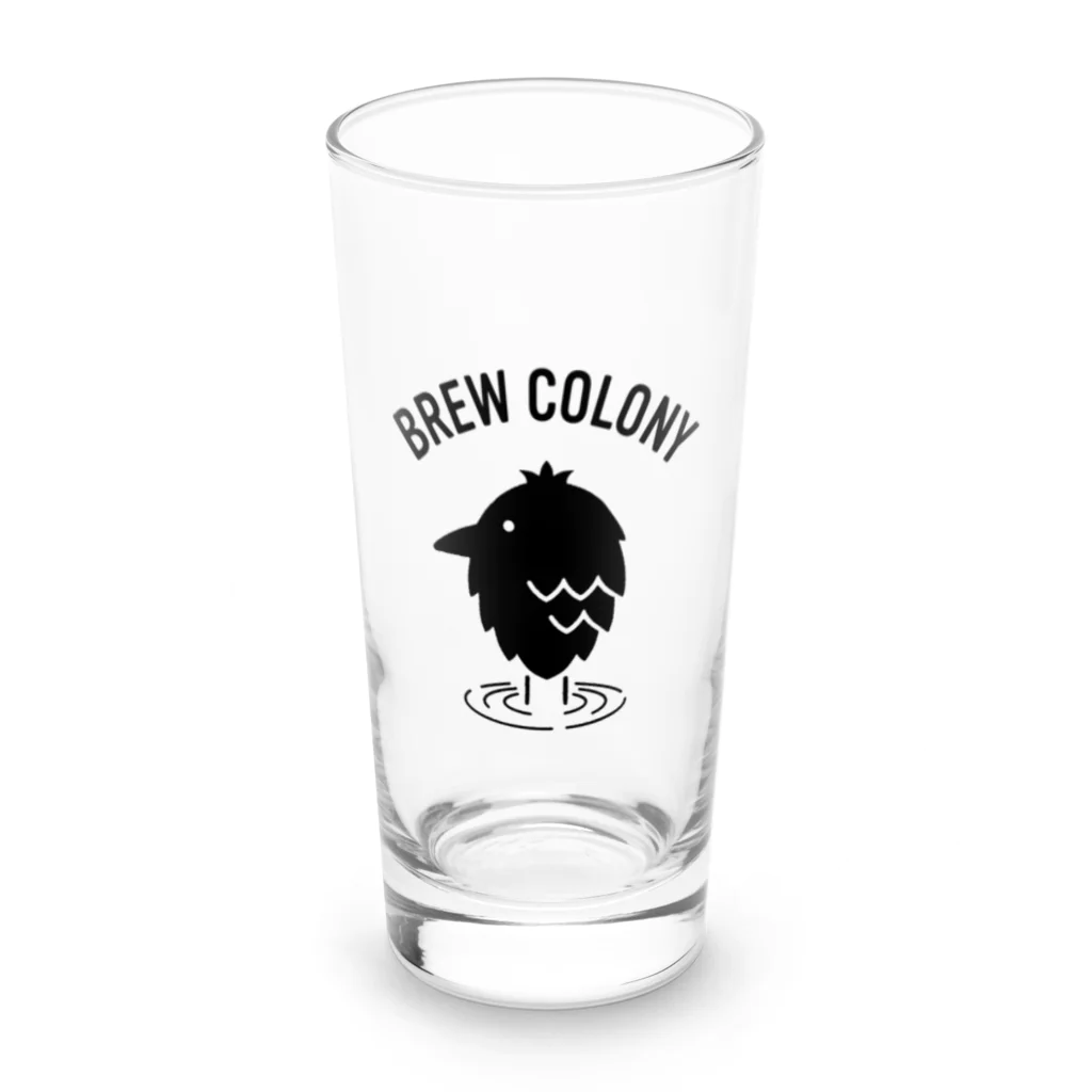 brew_colony　公式オンラインショップのBREW COLONY　カラップ君　グッズ ロンググラス前面