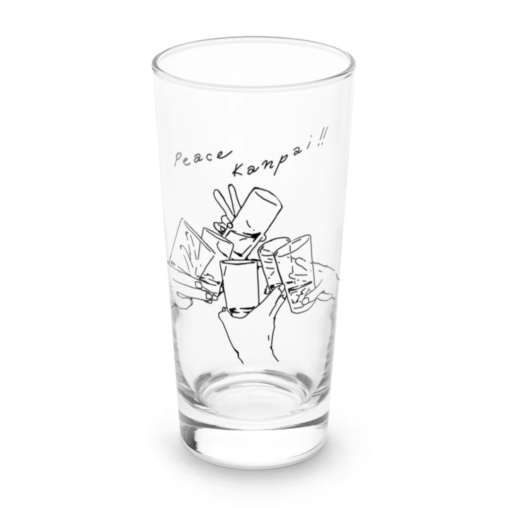 airistoreのPEACEKANPAI！－改ー Long Sized Water Glass :front