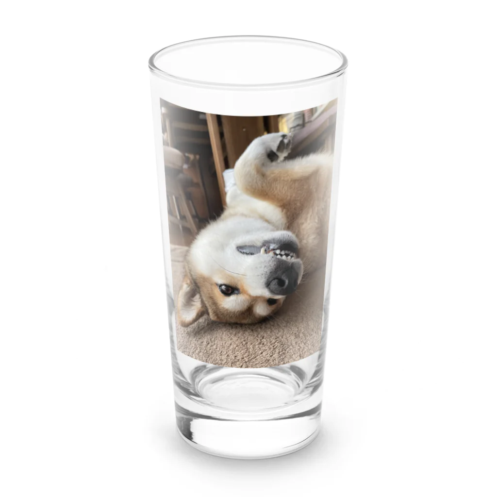 hyogo3000のMugi is Tanuki Long Sized Water Glass :front