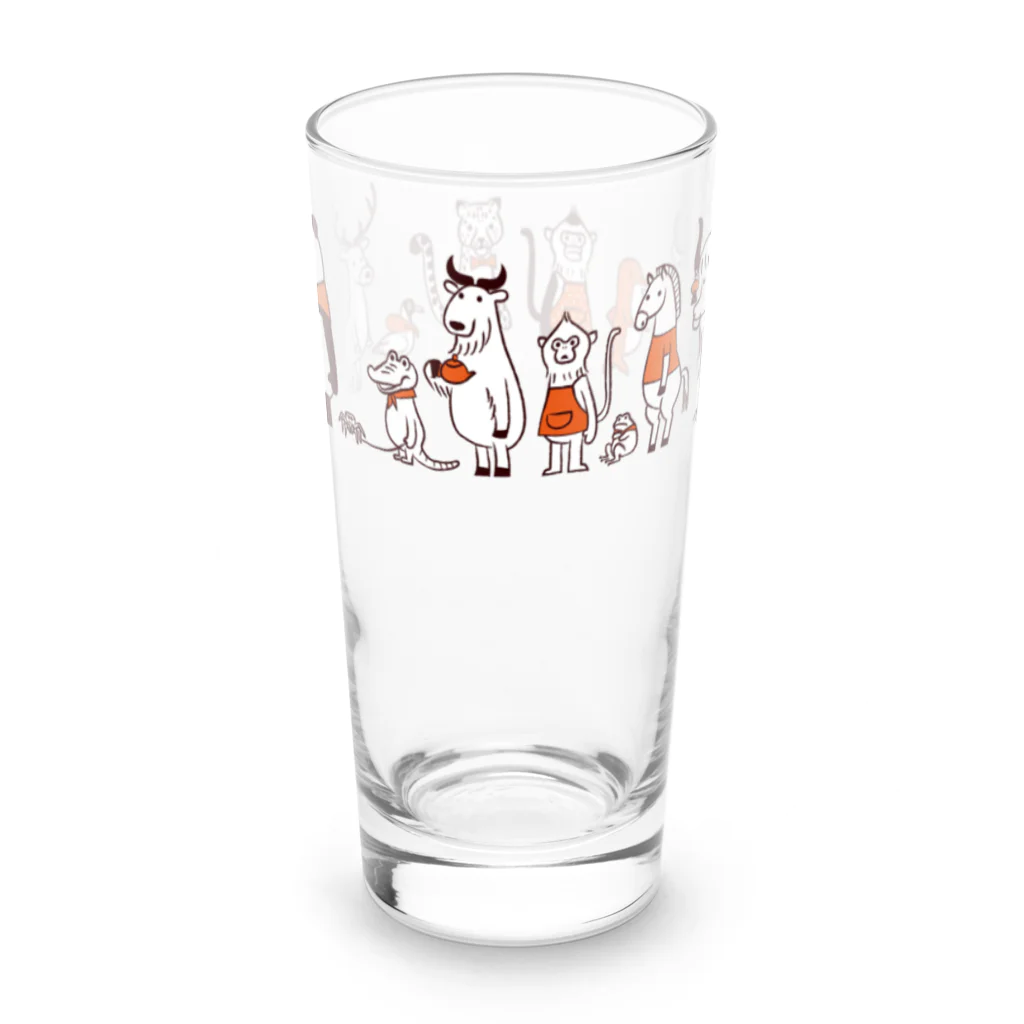 キッチュのみんなで！　パンダのおはなし Long Sized Water Glass :front