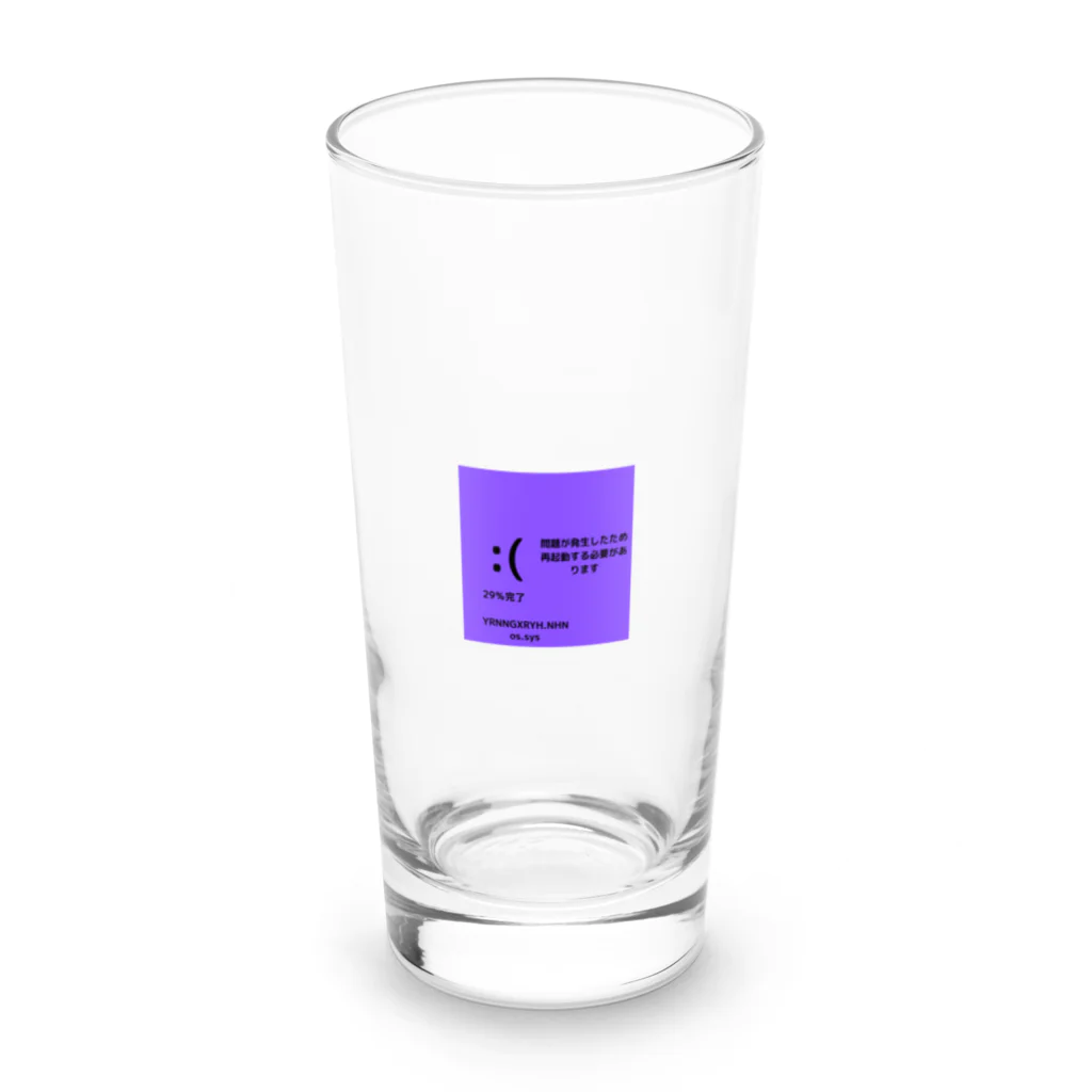 pineneのブルースクリーン Long Sized Water Glass :front