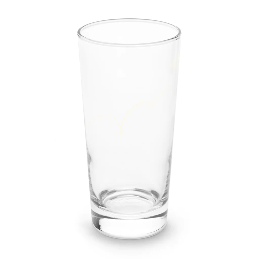 イラスト MONYAAT のホールインワン　ゴルフTシャツ Long Sized Water Glass :front