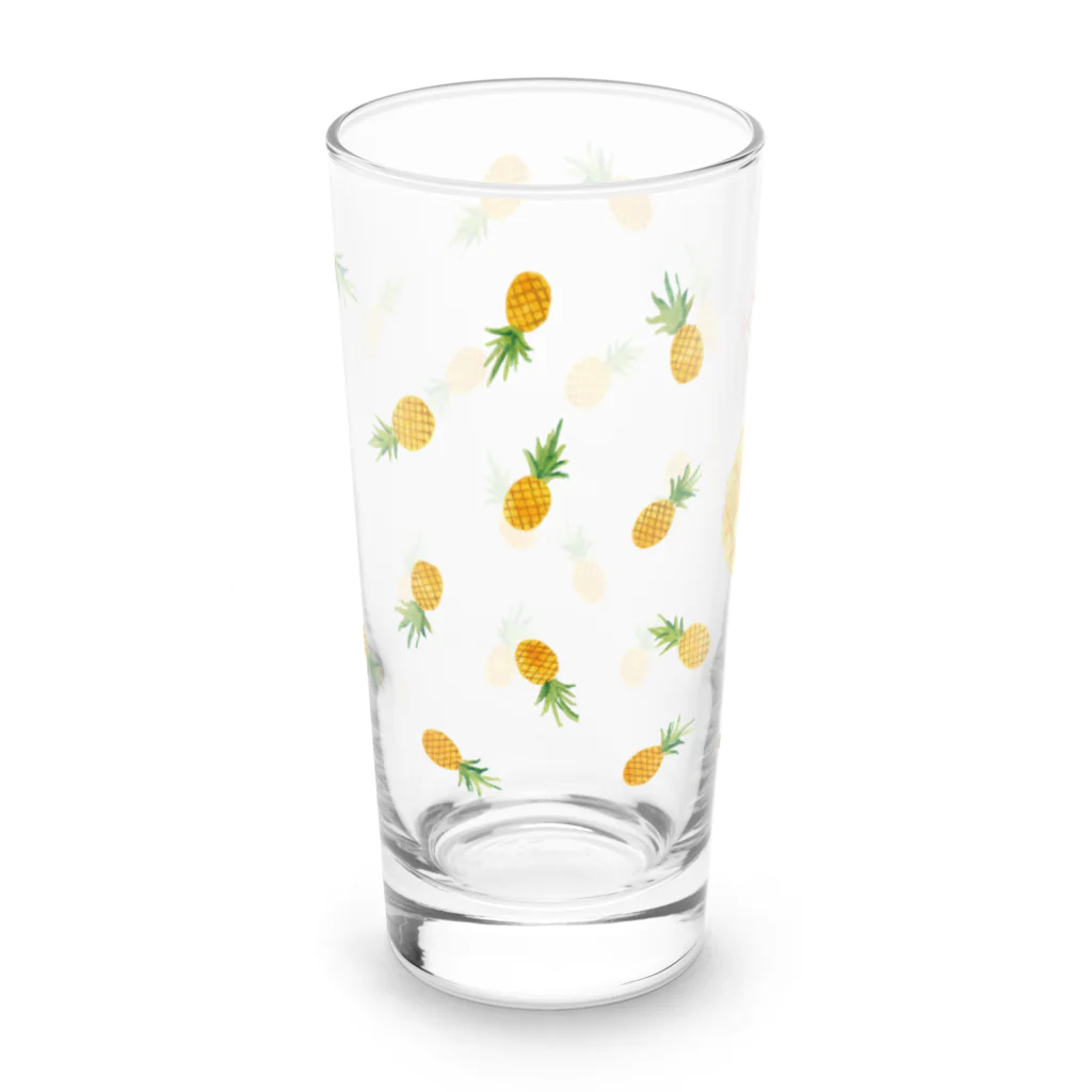 mirafluruのパイナップル Long Sized Water Glass :front