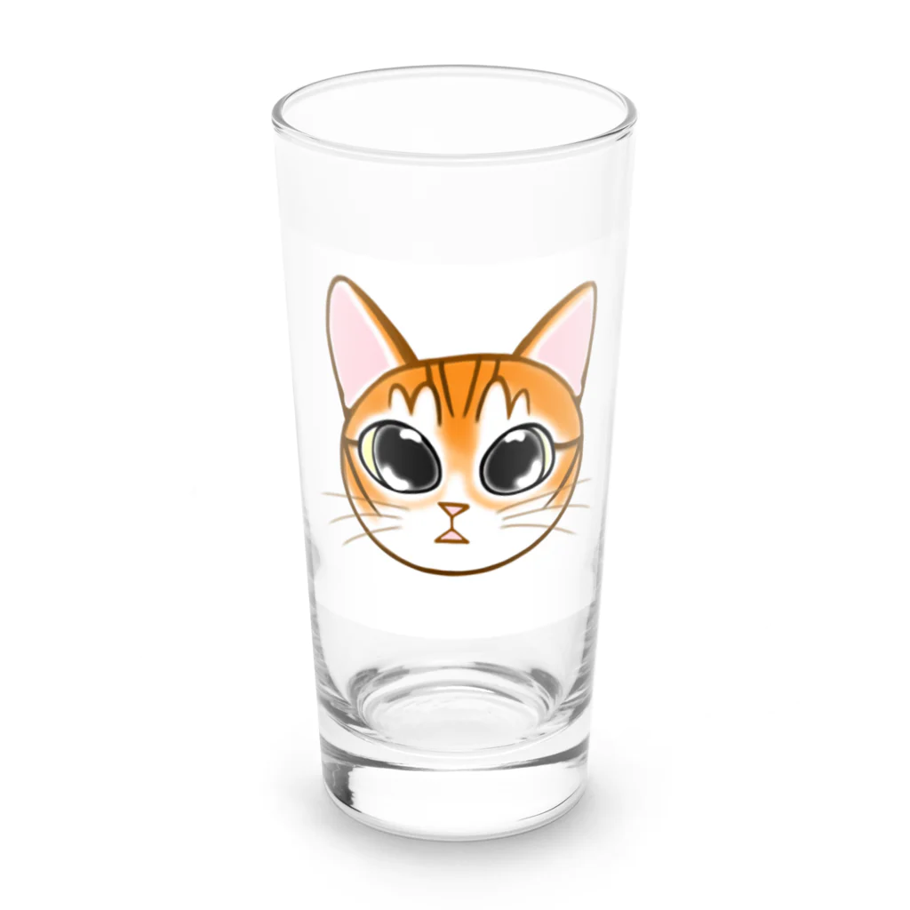 キリン子のコタにゃ Long Sized Water Glass :front