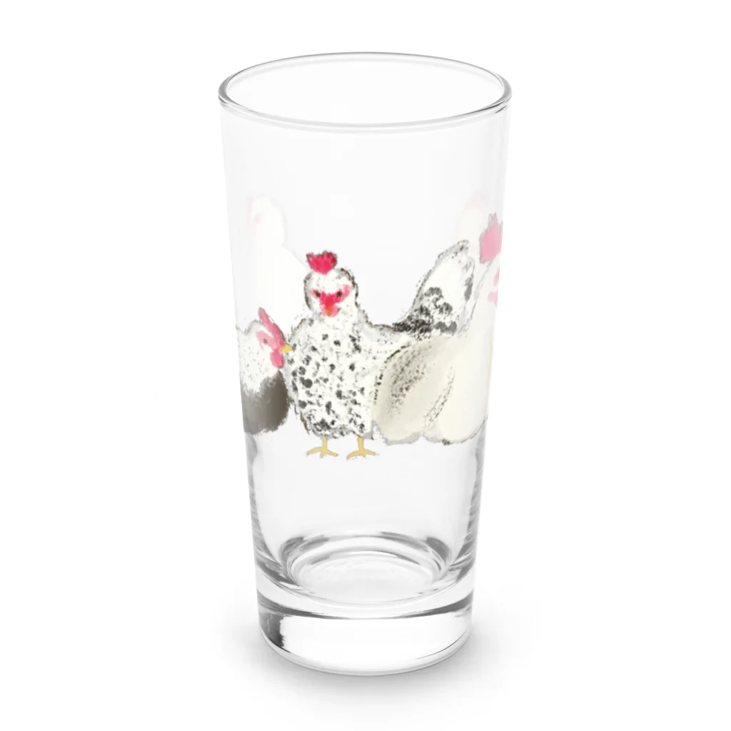 南つむぎのこっこ Long Sized Water Glass :front