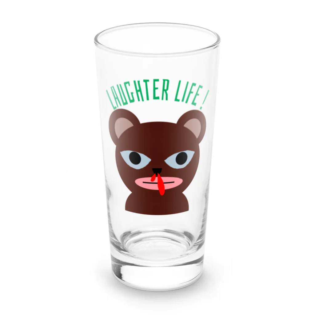 LAUGHTER  LIFE !のGOOD  BOY ! Long Sized Water Glass :front