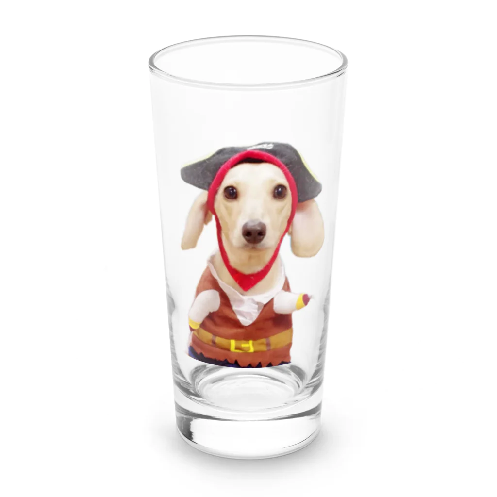 まみたすの愛犬写真・手描きSHOPのきなこ Long Sized Water Glass :front