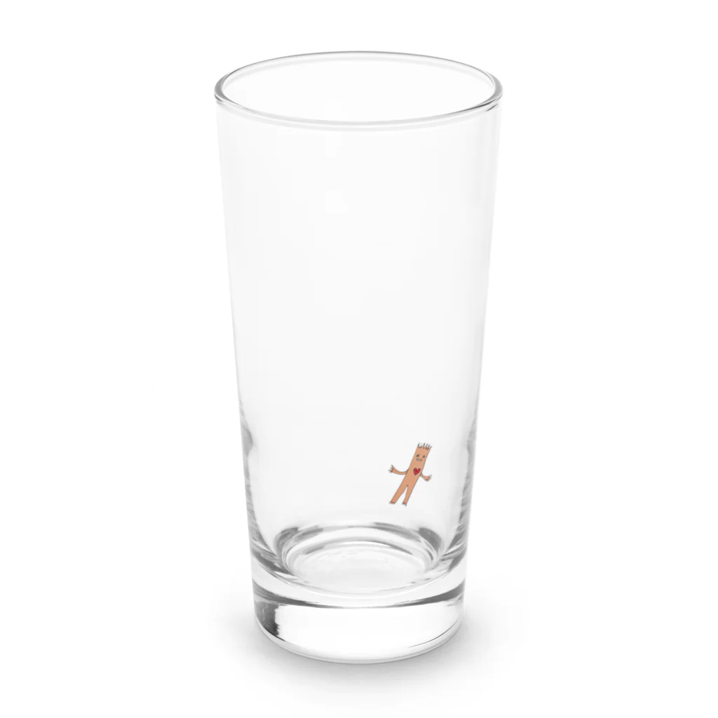 どかさん商店のココロドール Long Sized Water Glass :front