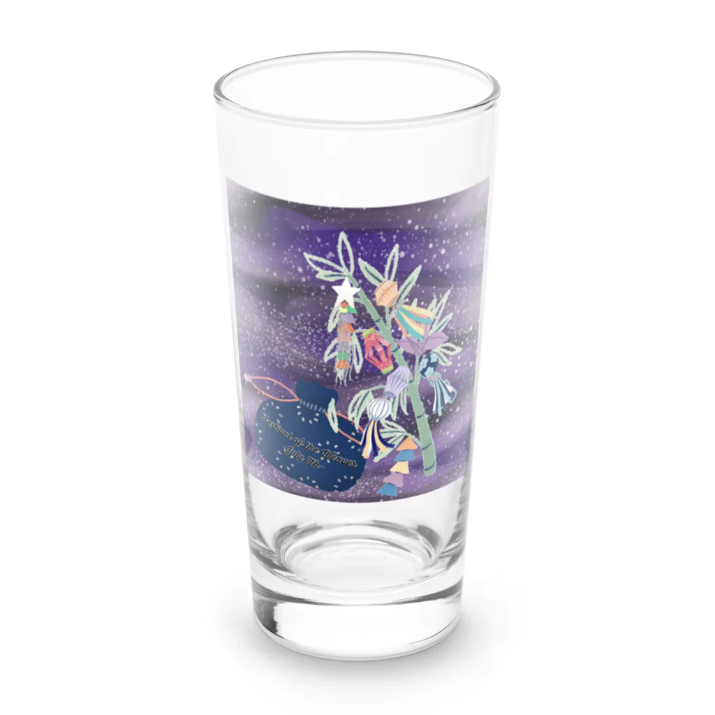 Anencephaly AngelのTanabata -bamboo*leaf- Long Sized Water Glass :front