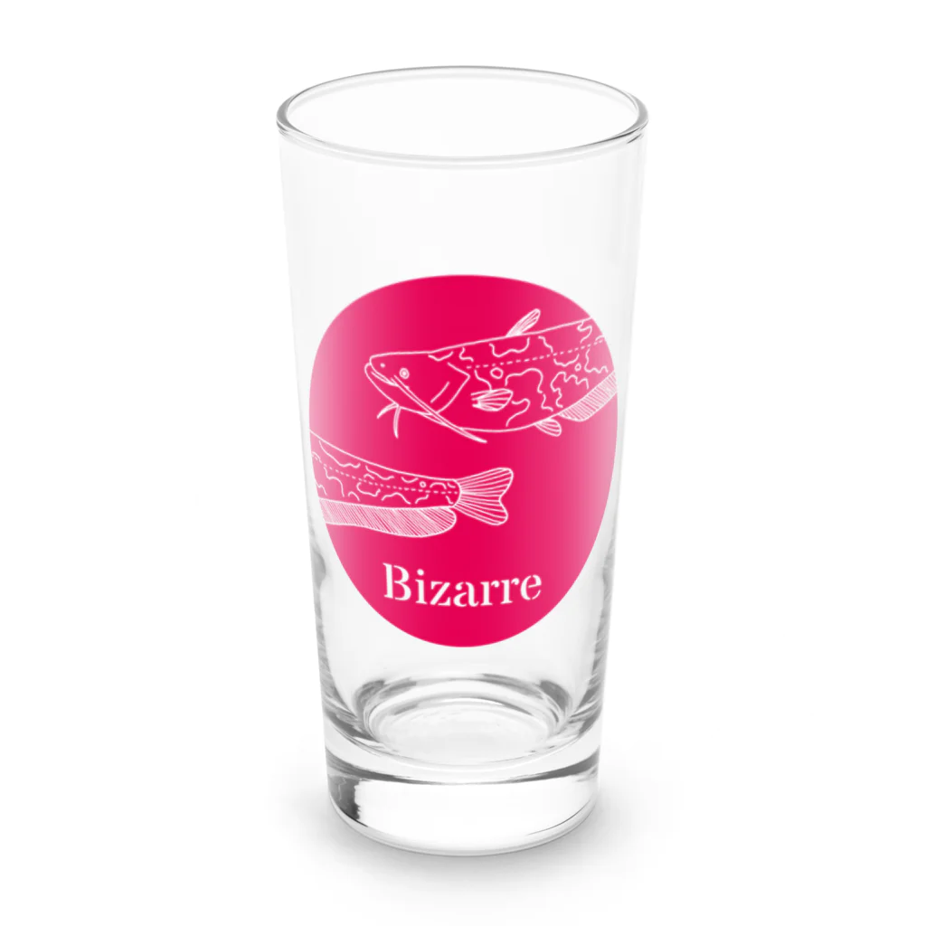 Bizarreのニホンナマズ(ピンク) Long Sized Water Glass :front