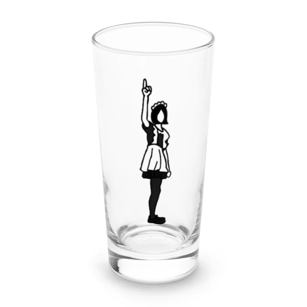yamada_hiraitaの後付けメイド1 Long Sized Water Glass :front