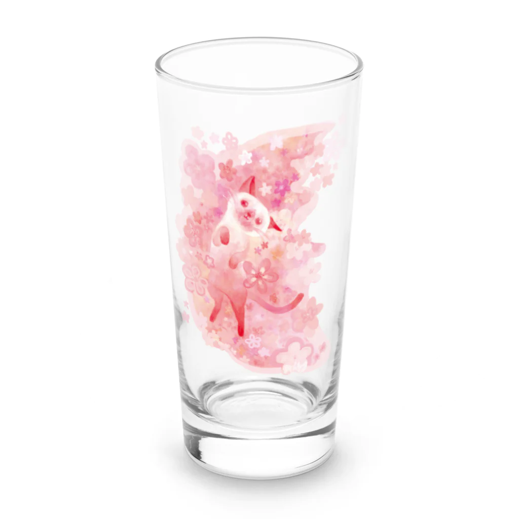 川本 悠肖子のSpring Long Sized Water Glass :front