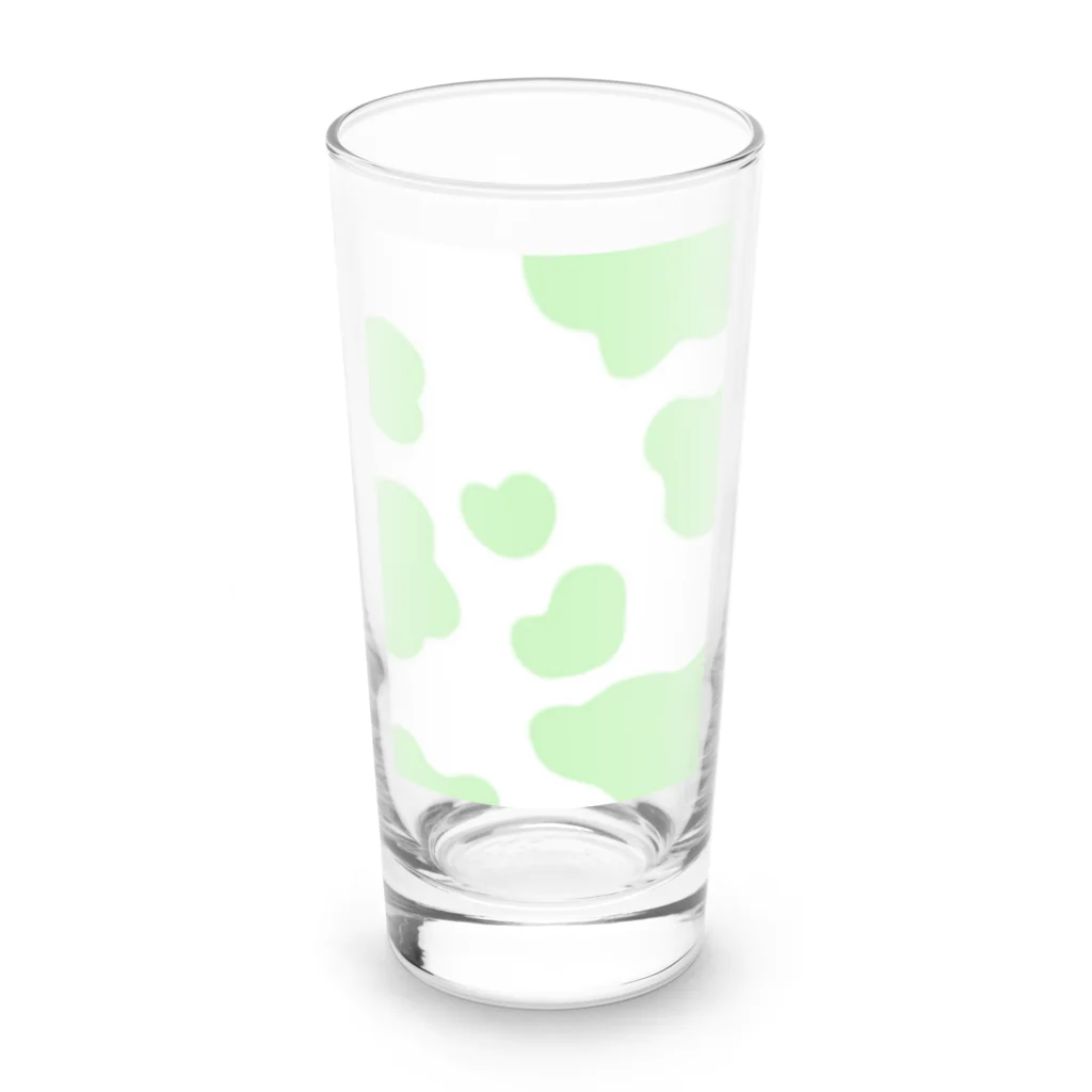 honeyの可愛い牛柄 Long Sized Water Glass :front