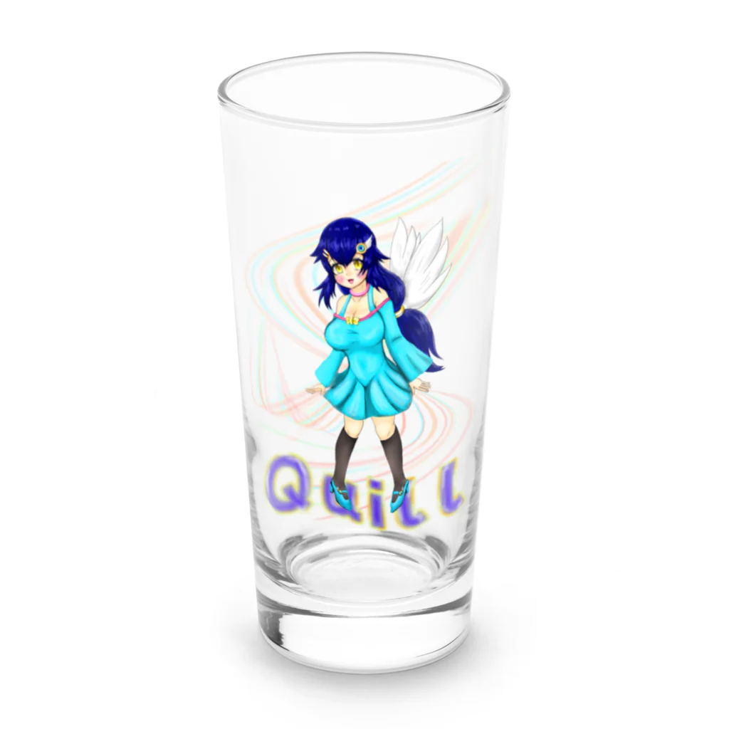 (絵垢)ELFI-岳- 〜媚びぬ妖精のアトリエ〜のクイールちゃん ロンググラス前面