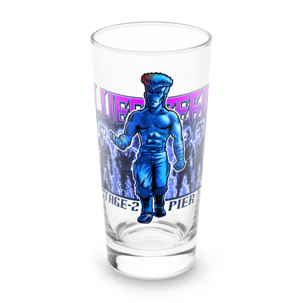 Kon-ART グッズショップのBLUE Emperorシンジ Long Sized Water Glass :front