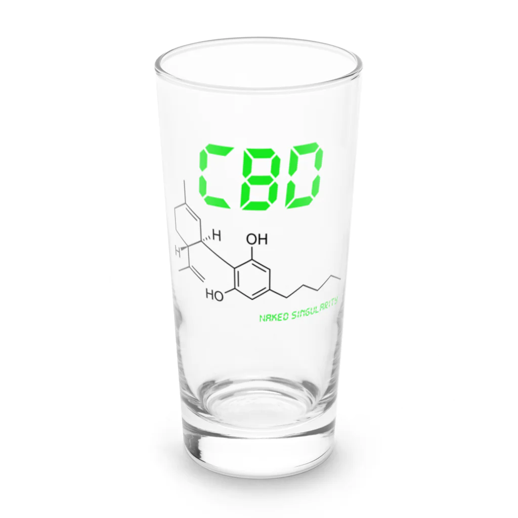 はだかのとくいてんのCannabidiol Long Sized Water Glass :front