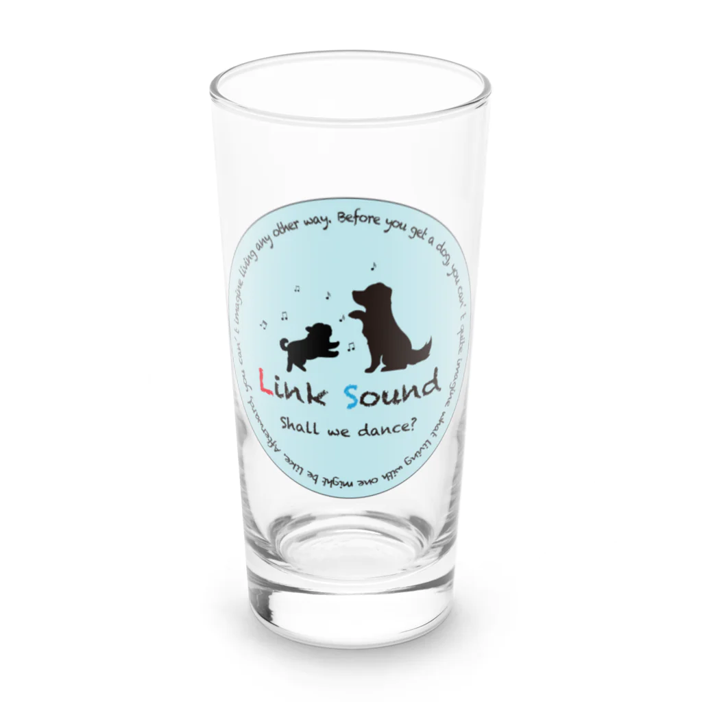 Bordercollie StreetのLS-b1 Long Sized Water Glass :front