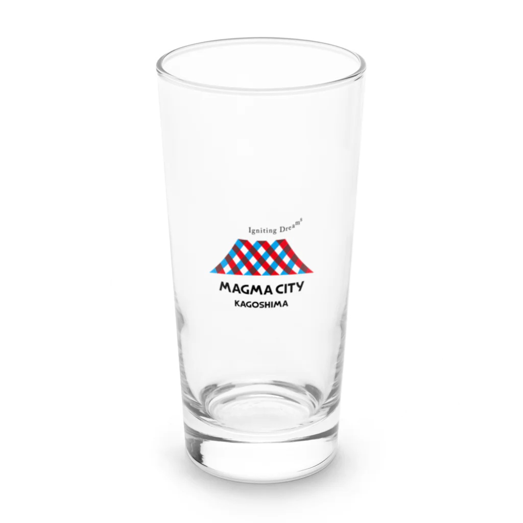 マグマシティ鹿児島市公式グッズショップのマグマシティグッズ（英語版） Long Sized Water Glass :front