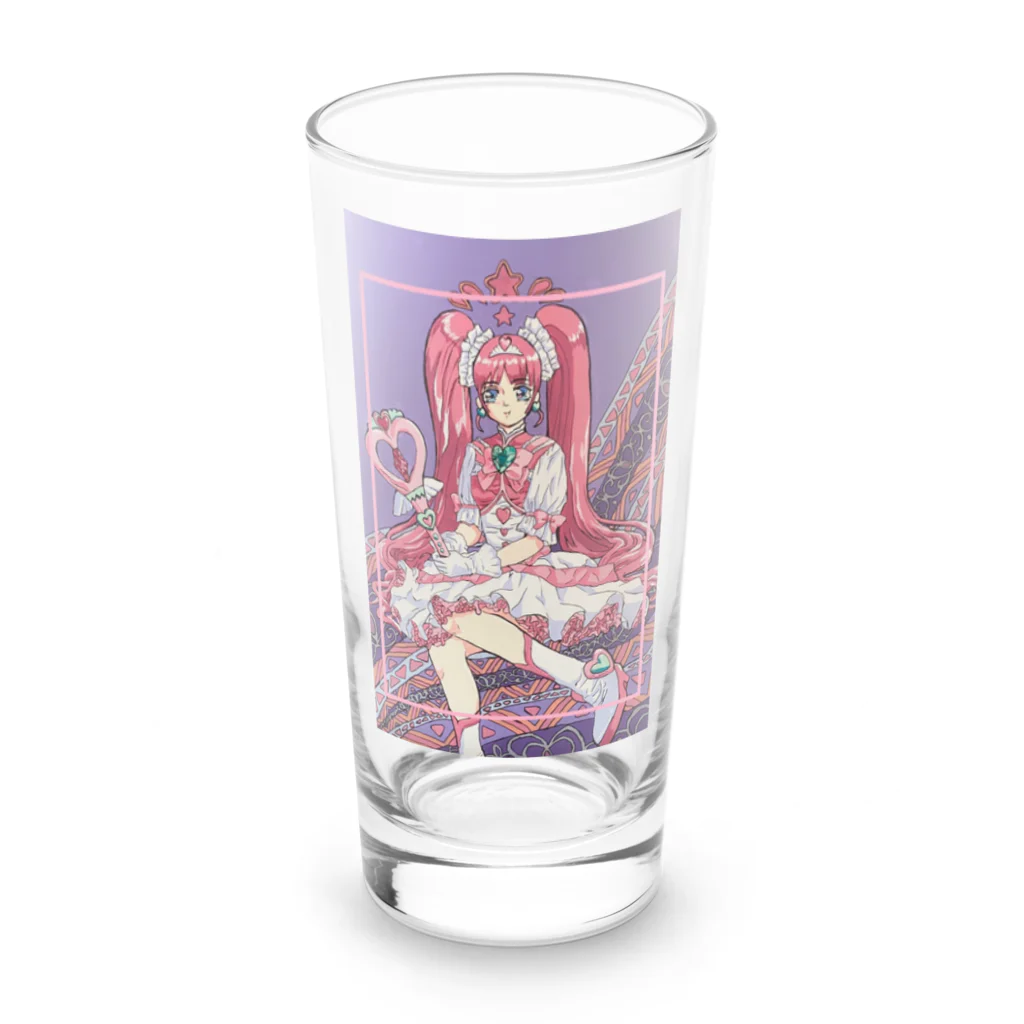 時限爆弾の魔法少女バミちゃん Long Sized Water Glass :front