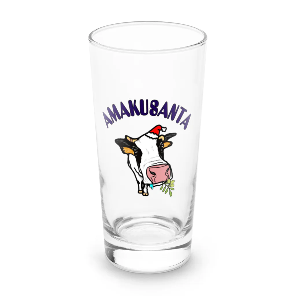 AMAKUSANTAのAMAKUSANTAのオリーブTシャツ Long Sized Water Glass :front