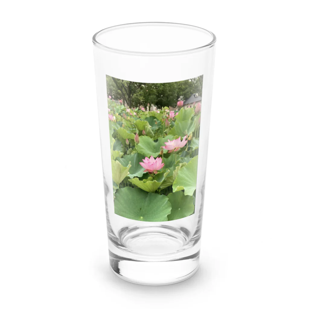 ぴー様と髭男の蓮の花です Long Sized Water Glass :front