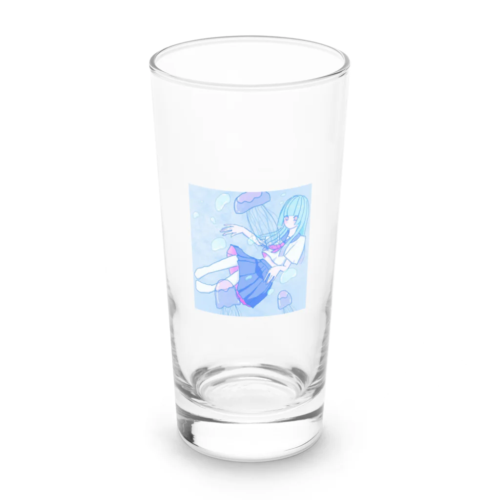 るぅちゃんのクラゲ姫 Long Sized Water Glass :front