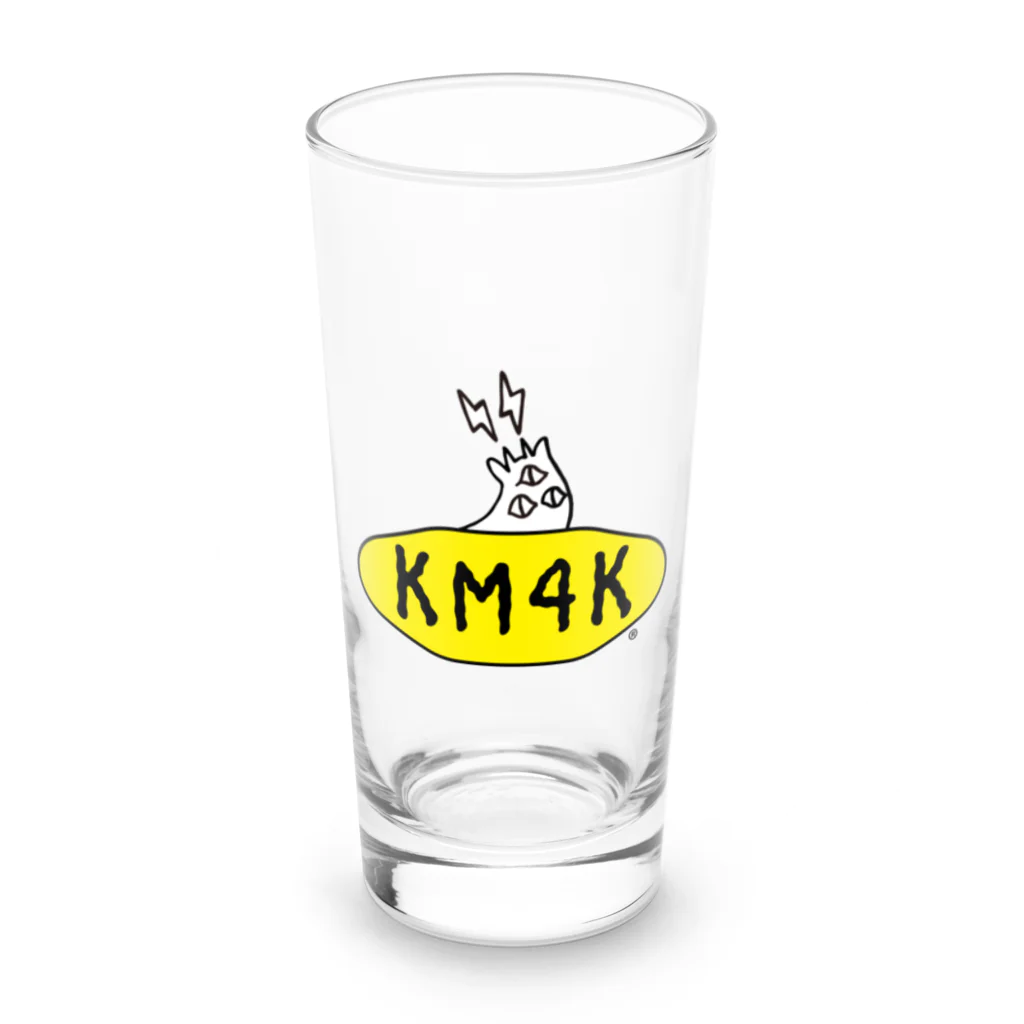 KM4K SUZURI 店のKM4Kちゃん Long Sized Water Glass :front