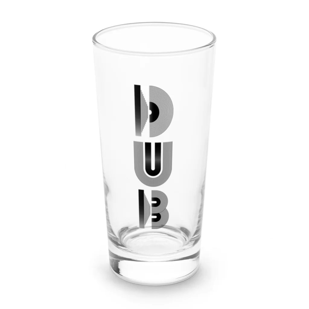 chilloutmunchiesのDUBDUBDUB_タテ Long Sized Water Glass :front