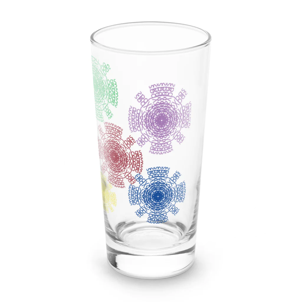 Contemporary　ArtのMysterious'Art Long Sized Water Glass :front