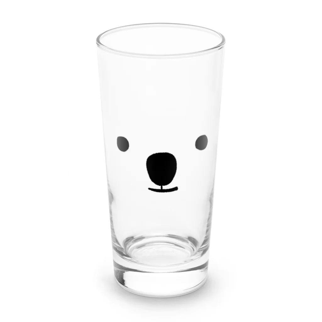 ichikoのクマかなコアラかな？可愛いからなんでもいいか。 Long Sized Water Glass :front