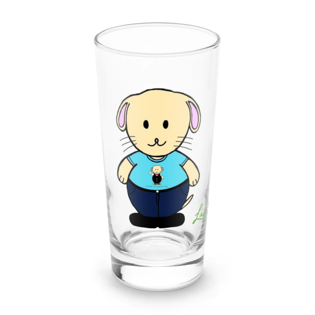 リブのリブTリブ Long Sized Water Glass :front