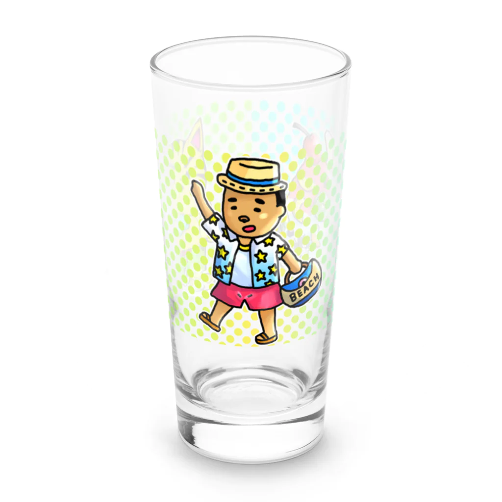 Mark martのサマーコラボ 2022 Long Sized Water Glass :front