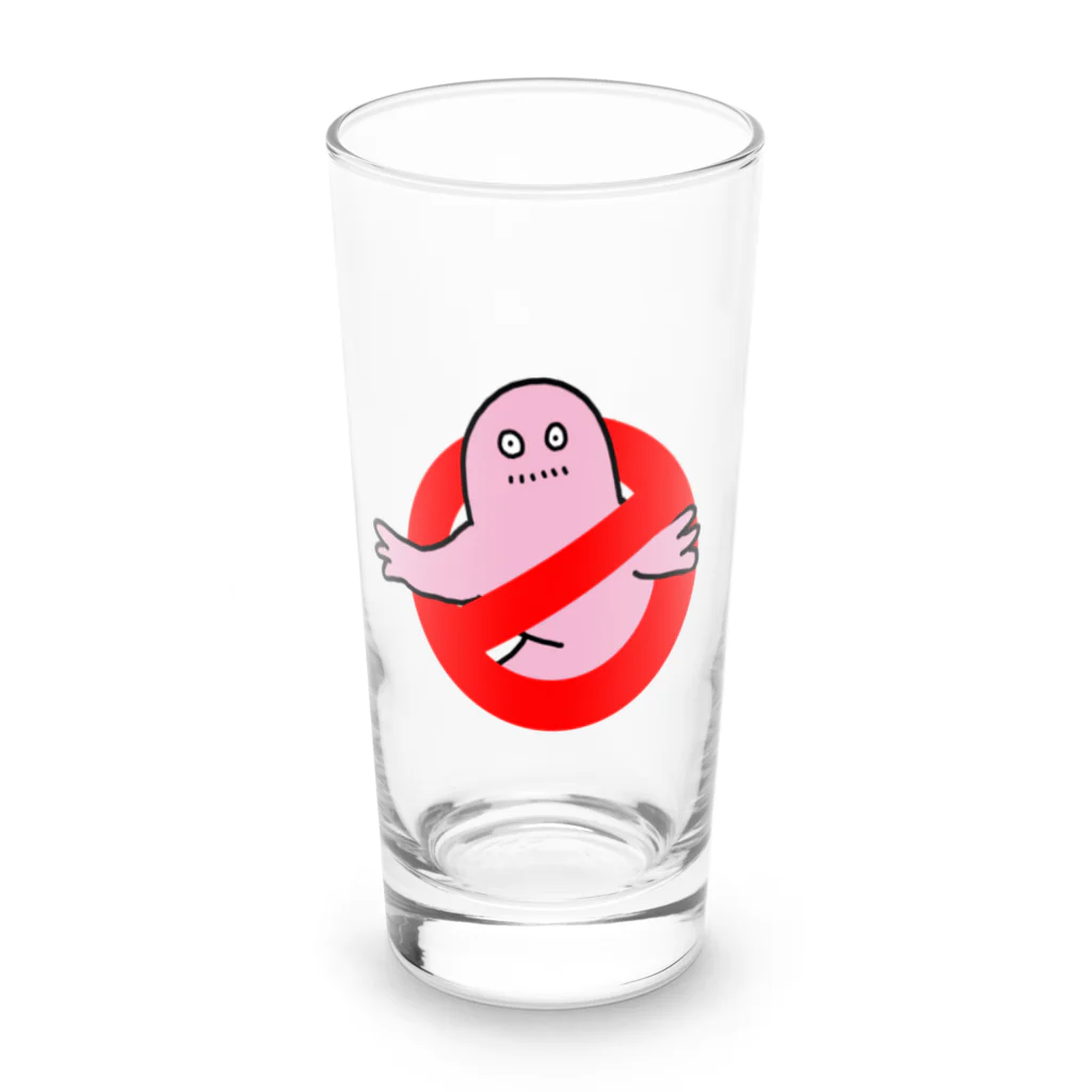 ゆるモチモチの世界のゆるモチモチ禁止令 Long Sized Water Glass :front