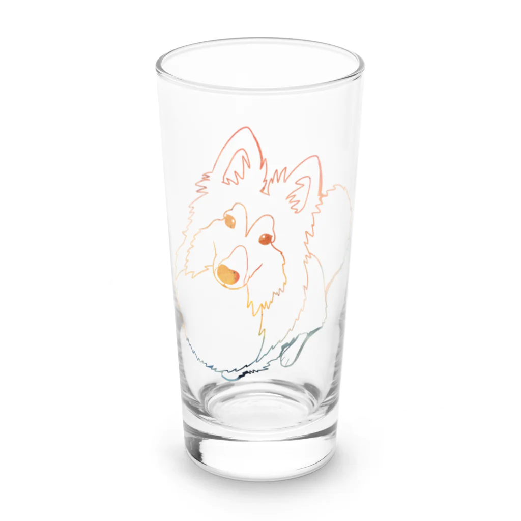 こてつ日誌の【サンプル】オーダーうちの子グッズ Long Sized Water Glass :front