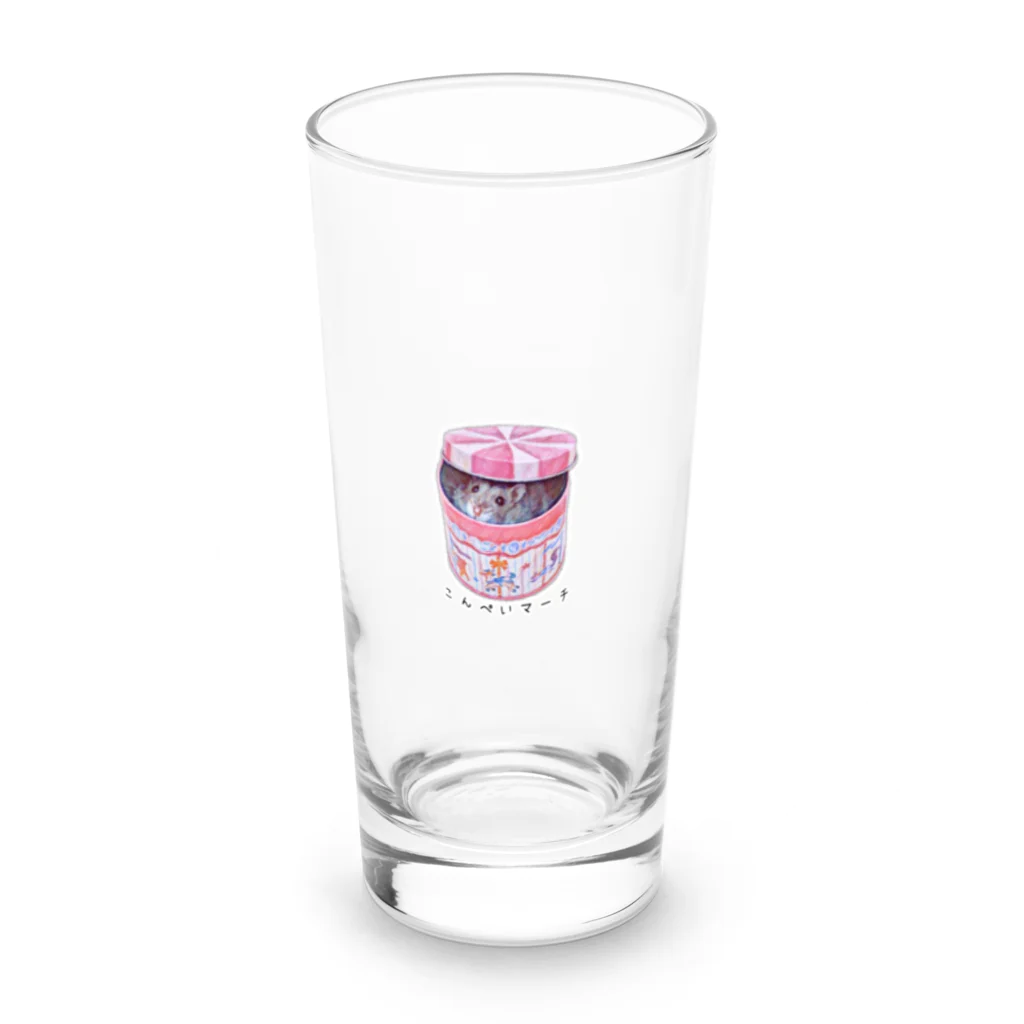 こんぺいマーチのこんぺいマーチ かくれんぼシリーズ Long Sized Water Glass :front