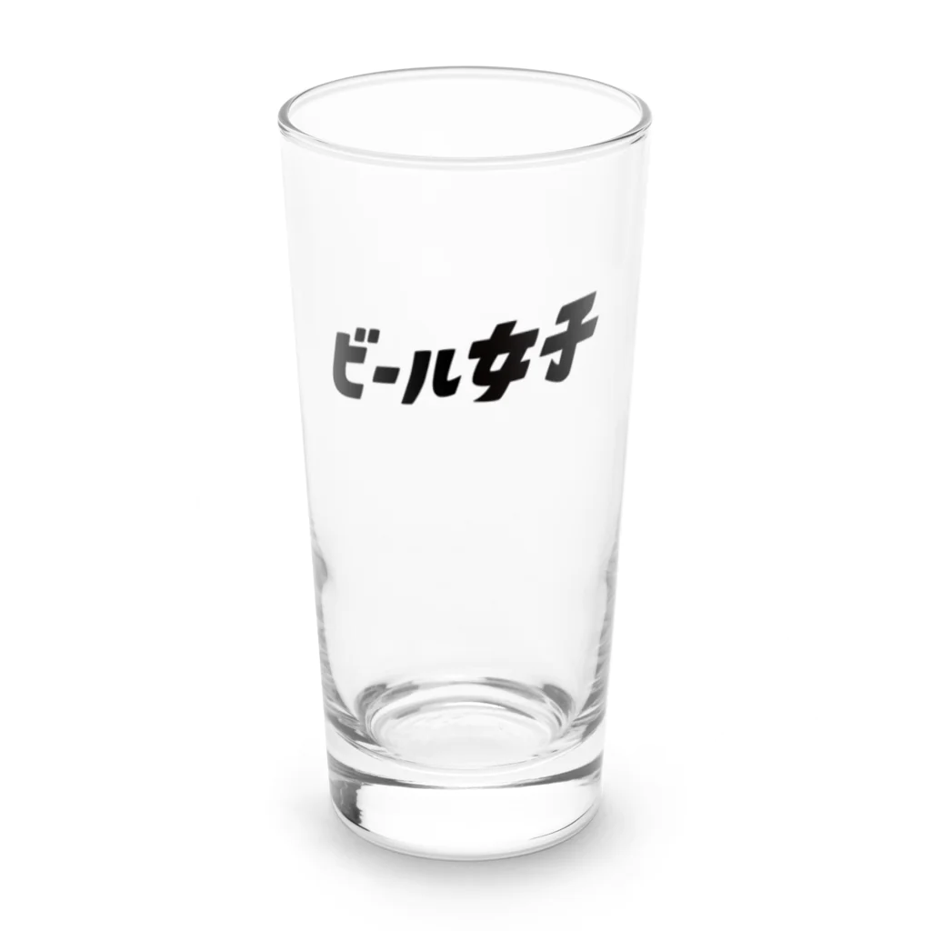 ビール女子 公式オンラインストアのbeergirl glass long Long Sized Water Glass :front