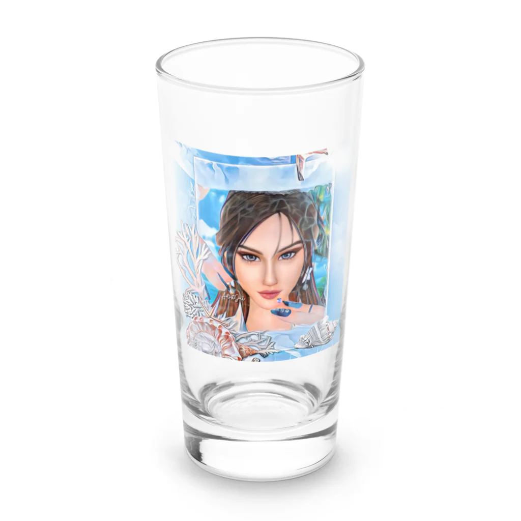 【ホラー専門店】ジルショップのサマーガール Long Sized Water Glass :front