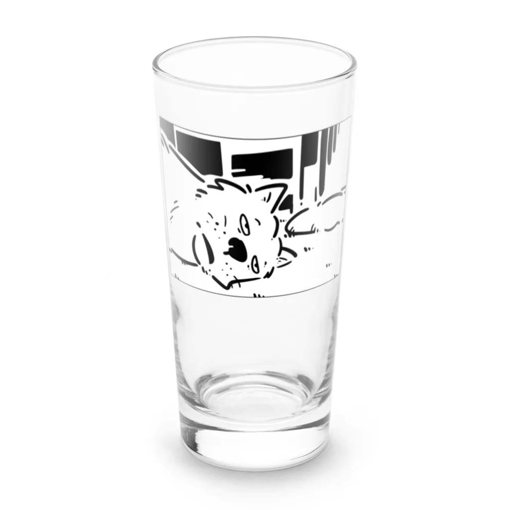 山形屋米店の無気力な犬 Long Sized Water Glass :front