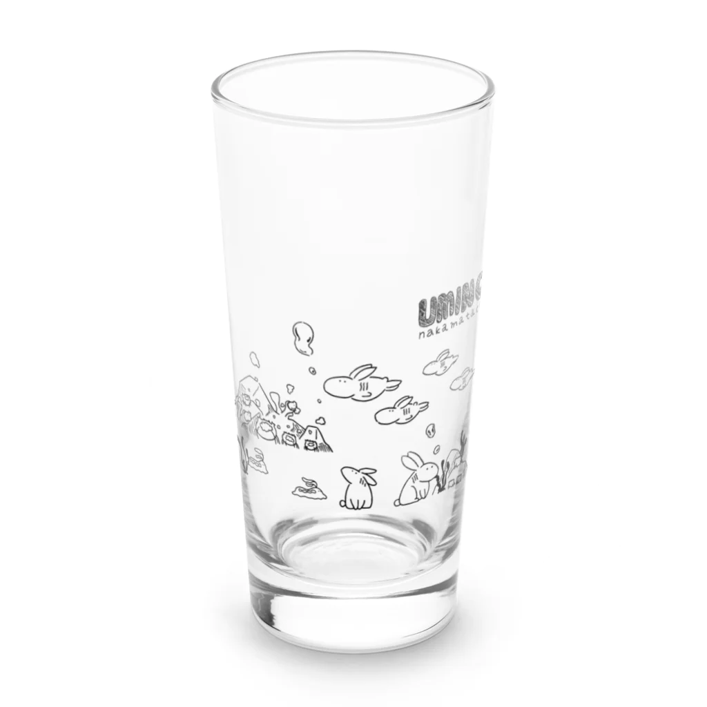 チカドコロのうみのなかまたち Long Sized Water Glass :front