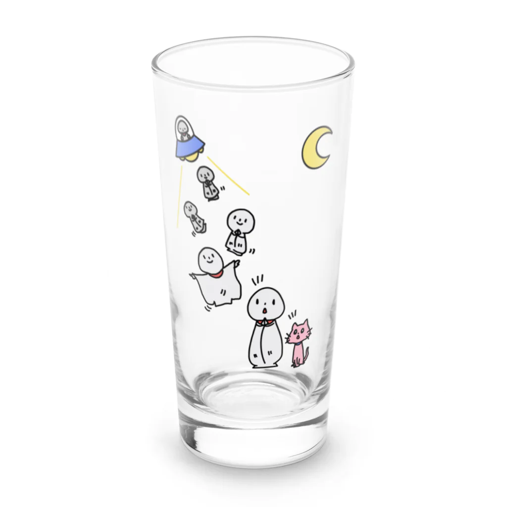 ブッディズムのほーはいさん✖️UFO Long Sized Water Glass :front